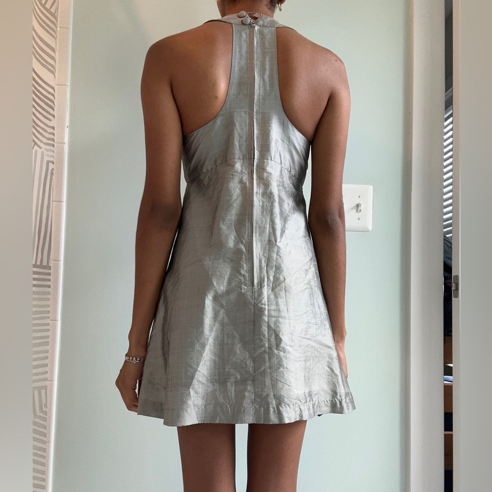 SILK DRESS - Picture 2 of 4
